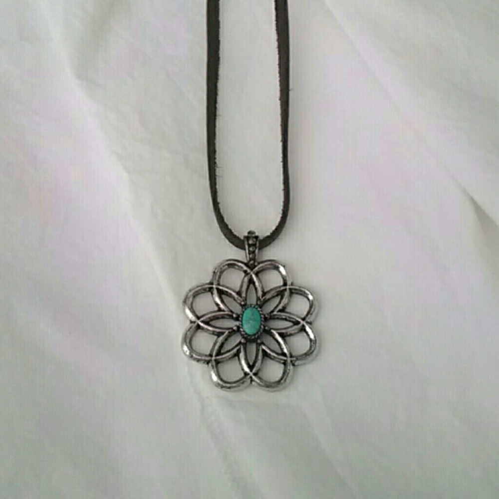 Lucky Brand Suede Long Necklace